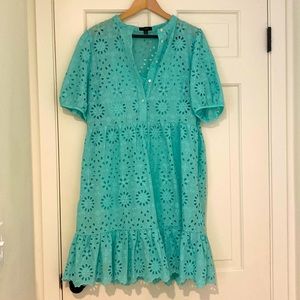 Like new work J Crew dress with camisole